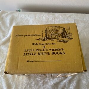Set of 9 Laura Ingalls Wilder Little House Books 1st Harper Trophy Printing 1971
